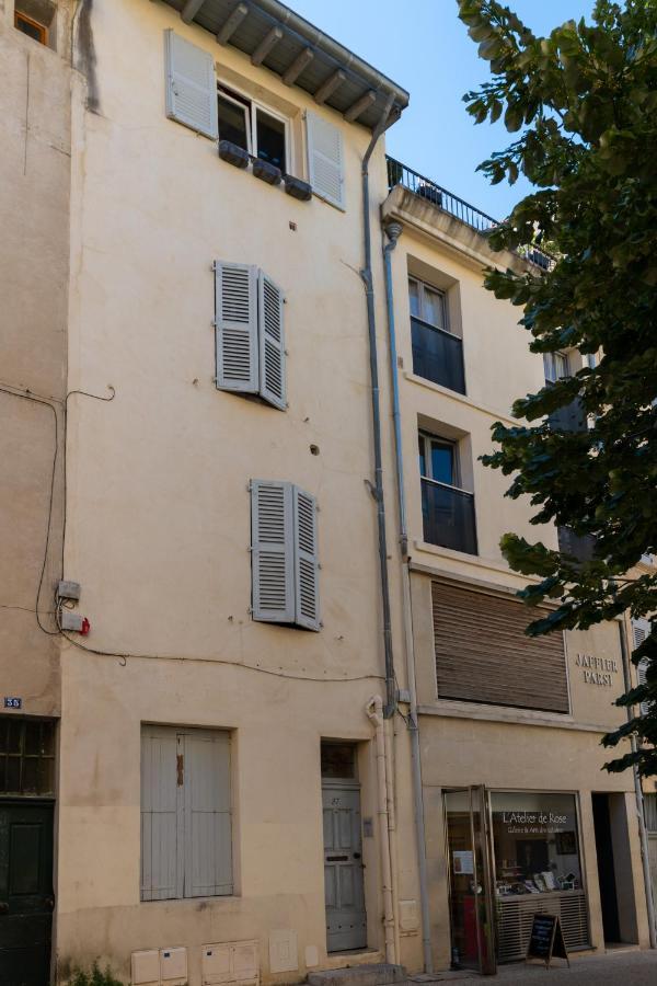 Hypercentre 10 Min De La Gare D'Avignon - Appartement Charmant Et Lumineux Luaran gambar
